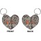 Hunting Camo Heart Keychain (Front + Back)