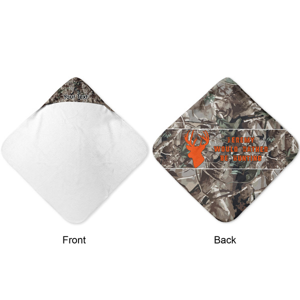 Hunting Camo Hooded Baby Towel- Approval