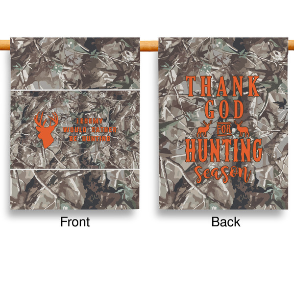 Hunting Camo House Flags - Double Sided - APPROVAL