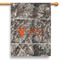 Hunting Camo 28" House Flag (Personalized)