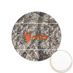 Hunting Camo Printed Cookie Topper - 1.25" (Personalized)
