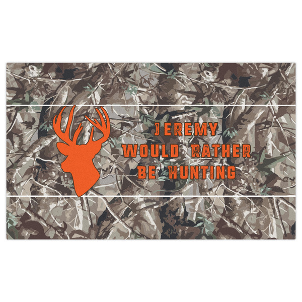 Hunting Camo Indoor / Outdoor Rug - 3'x5' - Front Flat