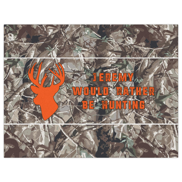 Hunting Camo Indoor / Outdoor Rug - 6'x8' - Front Flat