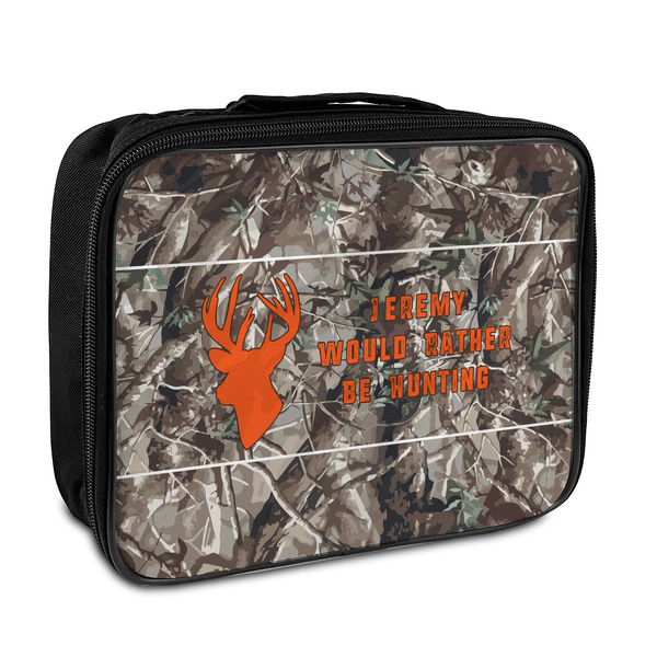 Custom Hunting Camo Insulated Lunch Bag (Personalized)