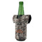 Hunting Camo Jersey Bottle Cooler - ANGLE (on bottle)