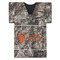 Hunting Camo Jersey Bottle Cooler - FRONT (flat)
