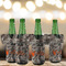 Hunting Camo Jersey Bottle Cooler - Set of 4 - LIFESTYLE