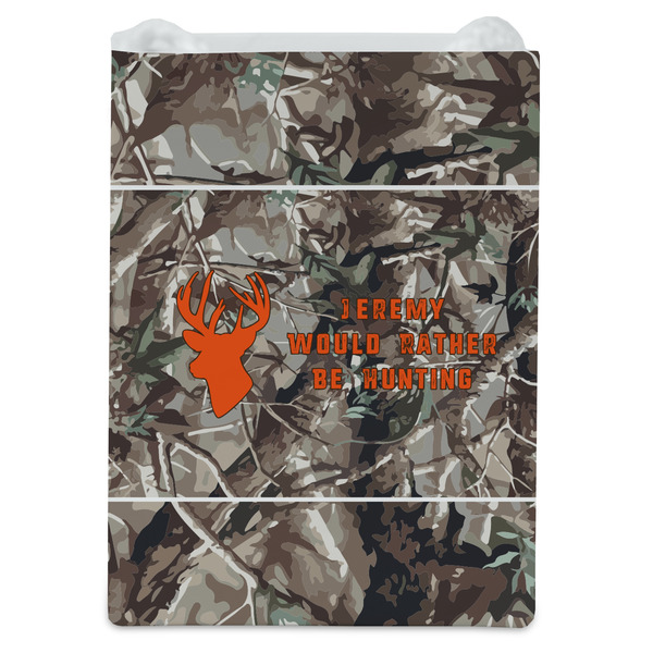 Hunting Camo Jewelry Gift Bag - Gloss - Front