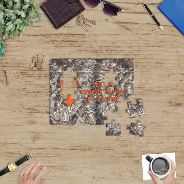 Hunting Camo Jigsaw Puzzle 30 Piece - In Context