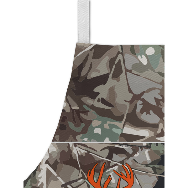 Hunting Camo Kid's Aprons - Detail