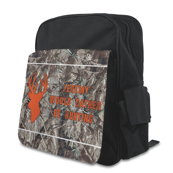 Custom Hunting Camo Preschool Backpack (Personalized)
