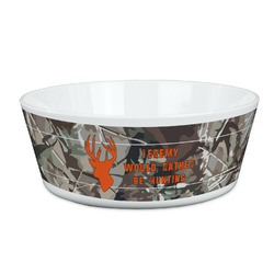 Hunting Camo Kid's Bowl (Personalized)