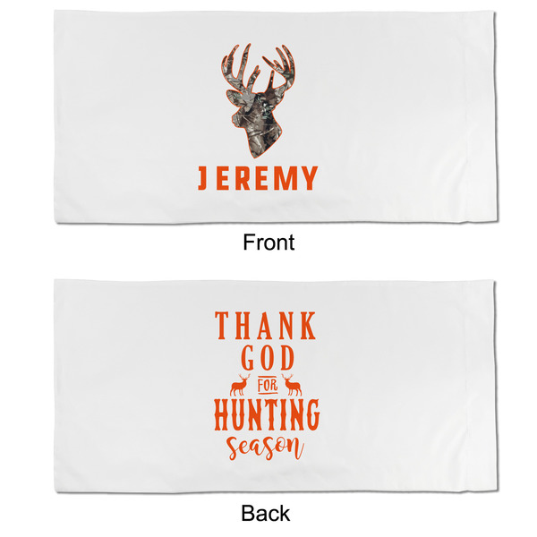 Hunting Camo King Pillow Case - APPROVAL (partial print)