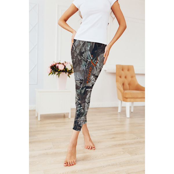 Hunting Camo Ladies Leggings - LIFESTYLE 2