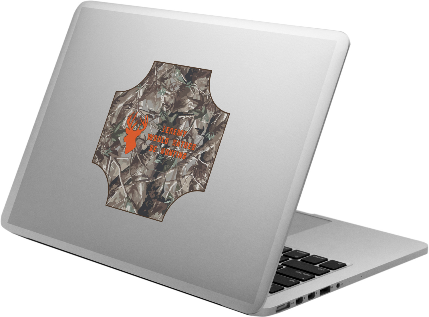 Custom Hunting Camo Laptop Decal (Personalized) YouCustomizeIt