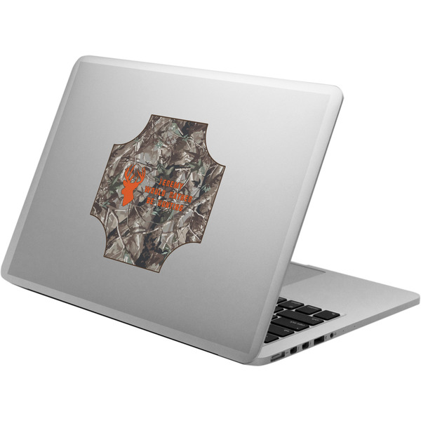 Custom Hunting Camo Laptop Decal (Personalized)