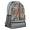 Hunting Camo Large Backpack - Gray - Angled View