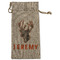 Hunting Camo Large Burlap Gift Bags - Front