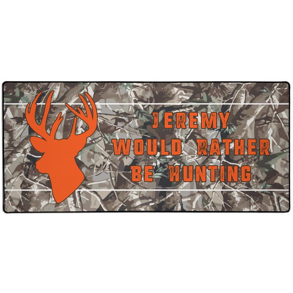 Custom Hunting Camo 3XL Gaming Mouse Pad - 35" x 16" (Personalized)