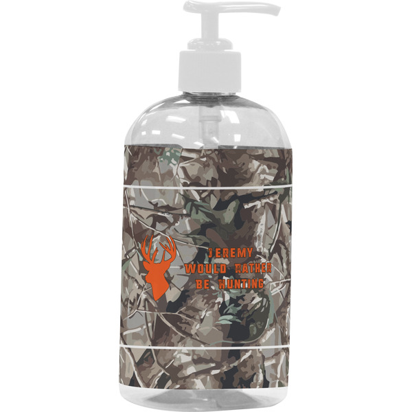 Hunting Camo Large Liquid Dispenser (16 oz) - White
