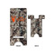 Hunting Camo Large Phone Stand - Front & Back