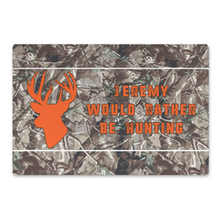 Hunting Camo Large Rectangle Car Magnet (Personalized)