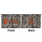 Hunting Camo Large Zipper Pouch Approval (Front and Back)