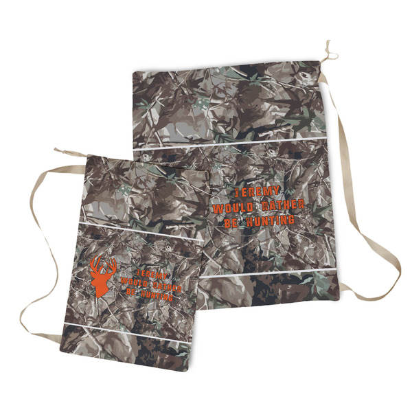 Hunting Camo Laundry Bag - Both Bags