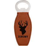 Hunting Camo Leatherette Bottle Opener (Personalized)