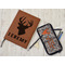 Hunting Camo Leather Sketchbook - Small - Double Sided - In Context