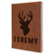 Hunting Camo Leatherette Journal - Large - Single Sided - Angle View