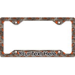 Hunting Camo License Plate Frame - Style C (Personalized)