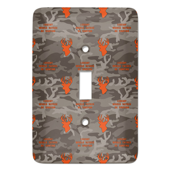 Custom Hunting Camo Light Switch Cover (Personalized)