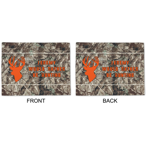 Hunting Camo Linen Placemat - APPROVAL (double sided)