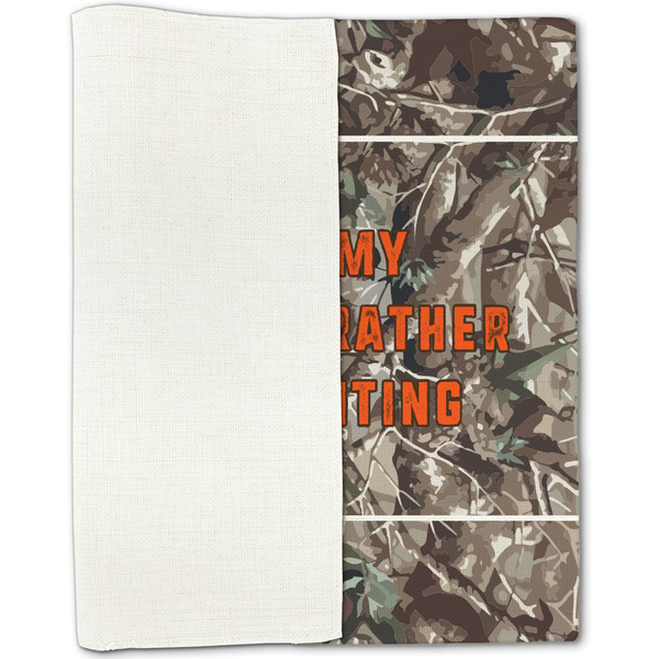 Hunting Camo Linen Placemat - Folded Half