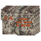 Hunting Camo Linen Placemat - MAIN Set of 4 (double sided)