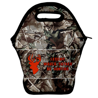 Hunting Camo Lunch Bag w/ Name or Text
