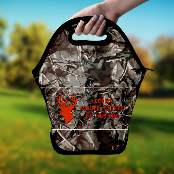 Hunting Camo Lunch Bag - Hand