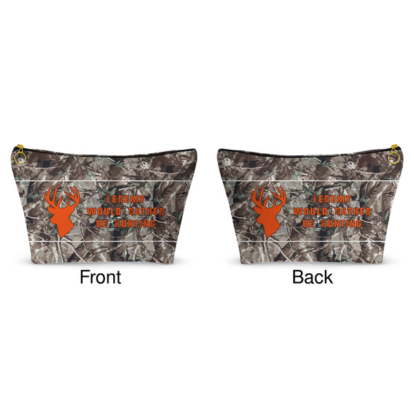 Hunting Camo Makeup Bag (Front and Back)
