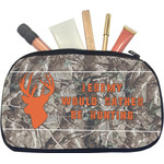 Hunting Camo Makeup / Cosmetic Bag - Medium (Personalized)