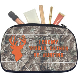 Hunting Camo Makeup / Cosmetic Bag - Medium (Personalized)