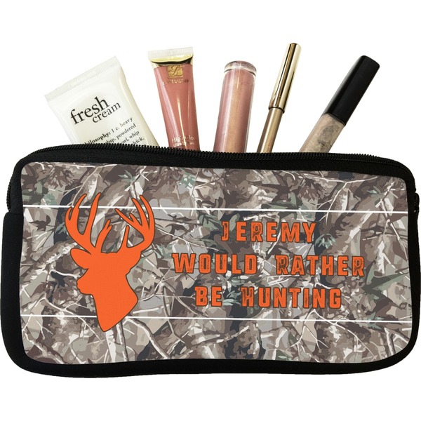 Custom Hunting Camo Makeup / Cosmetic Bag - Small (Personalized)