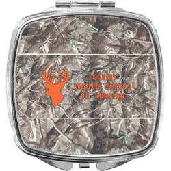 Hunting Camo Compact Makeup Mirror (Personalized)