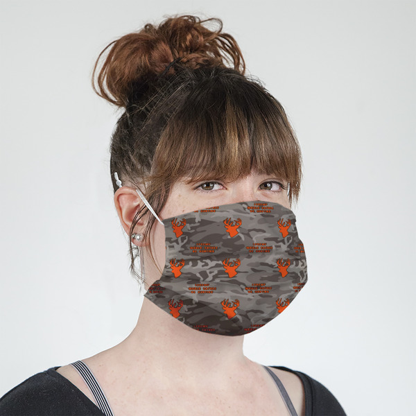 Hunting Camo Mask - Quarter View on Girl