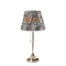 Hunting Camo Poly Film Empire Lampshade - On Stand