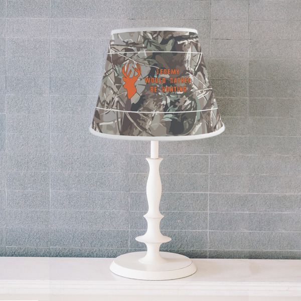 Hunting Camo Poly Film Empire Lampshade - Lifestyle