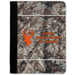 Hunting Camo Notebook Padfolio - Medium w/ Name or Text
