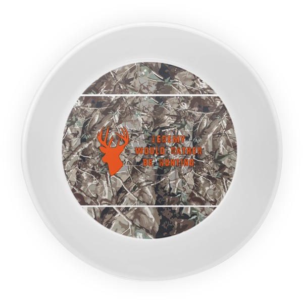 Hunting Camo Melamine Bowl - Center