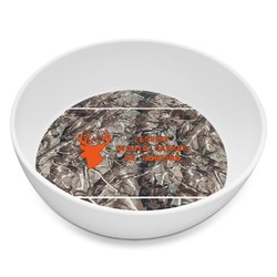 Hunting Camo Melamine Bowl - 8 oz (Personalized)