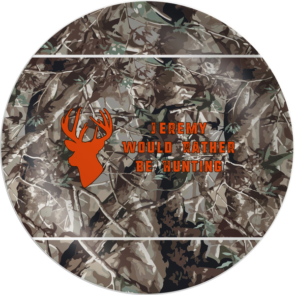 Custom Hunting Camo Melamine Plate (Personalized)